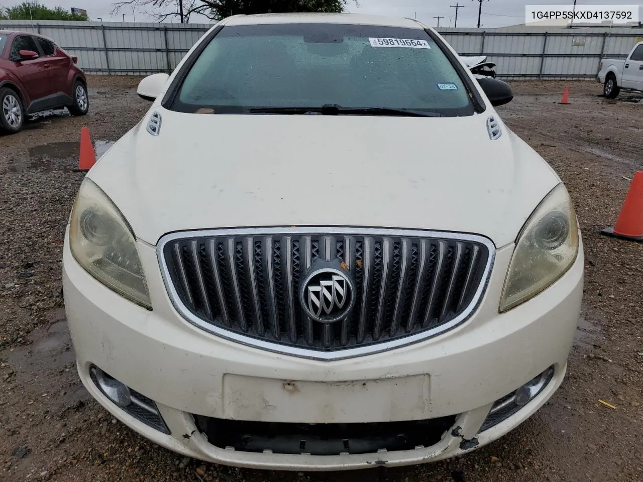 2013 Buick Verano VIN: 1G4PP5SKXD4137592 Lot: 59819664