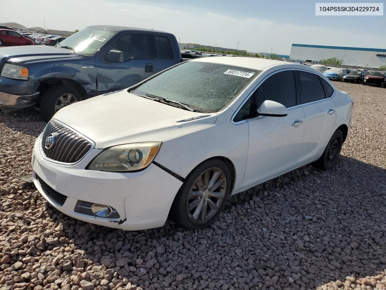 2013 Buick Verano VIN: 1G4PS5SK3D4229724 Lot: 60317724