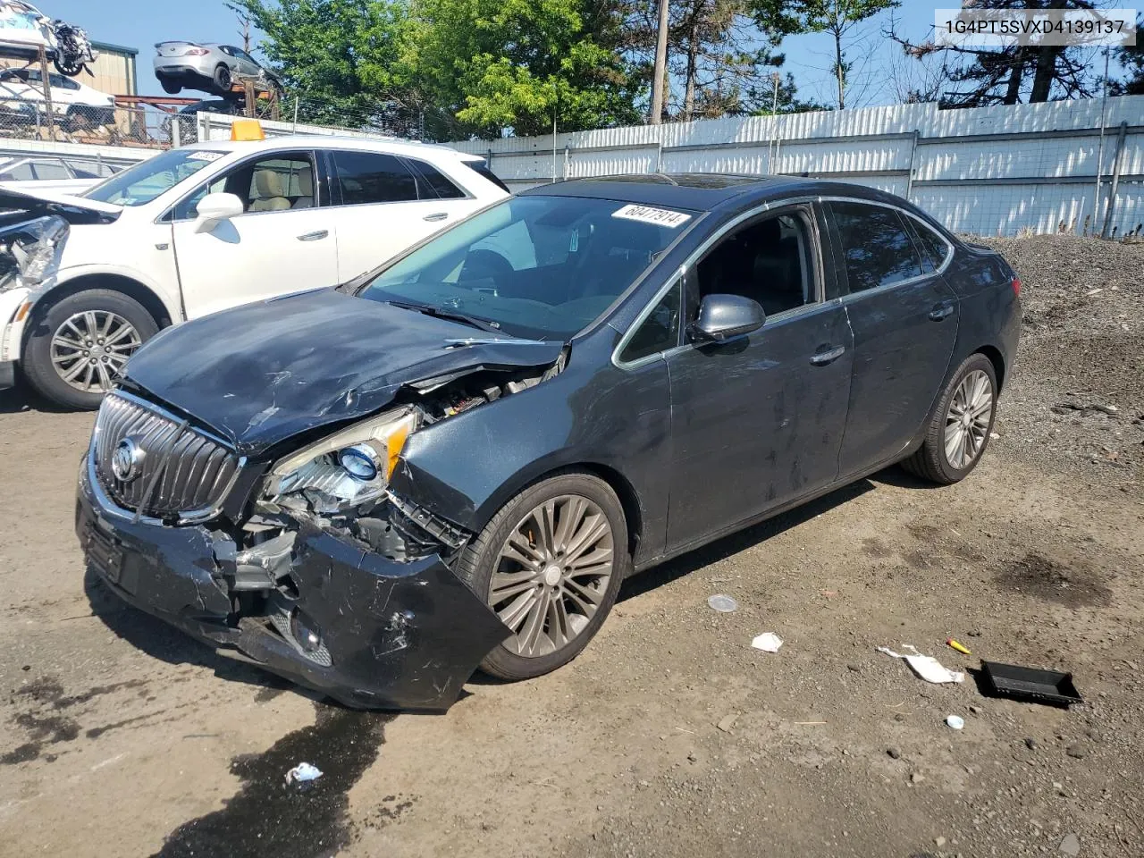 2013 Buick Verano Premium VIN: 1G4PT5SVXD4139137 Lot: 60477914