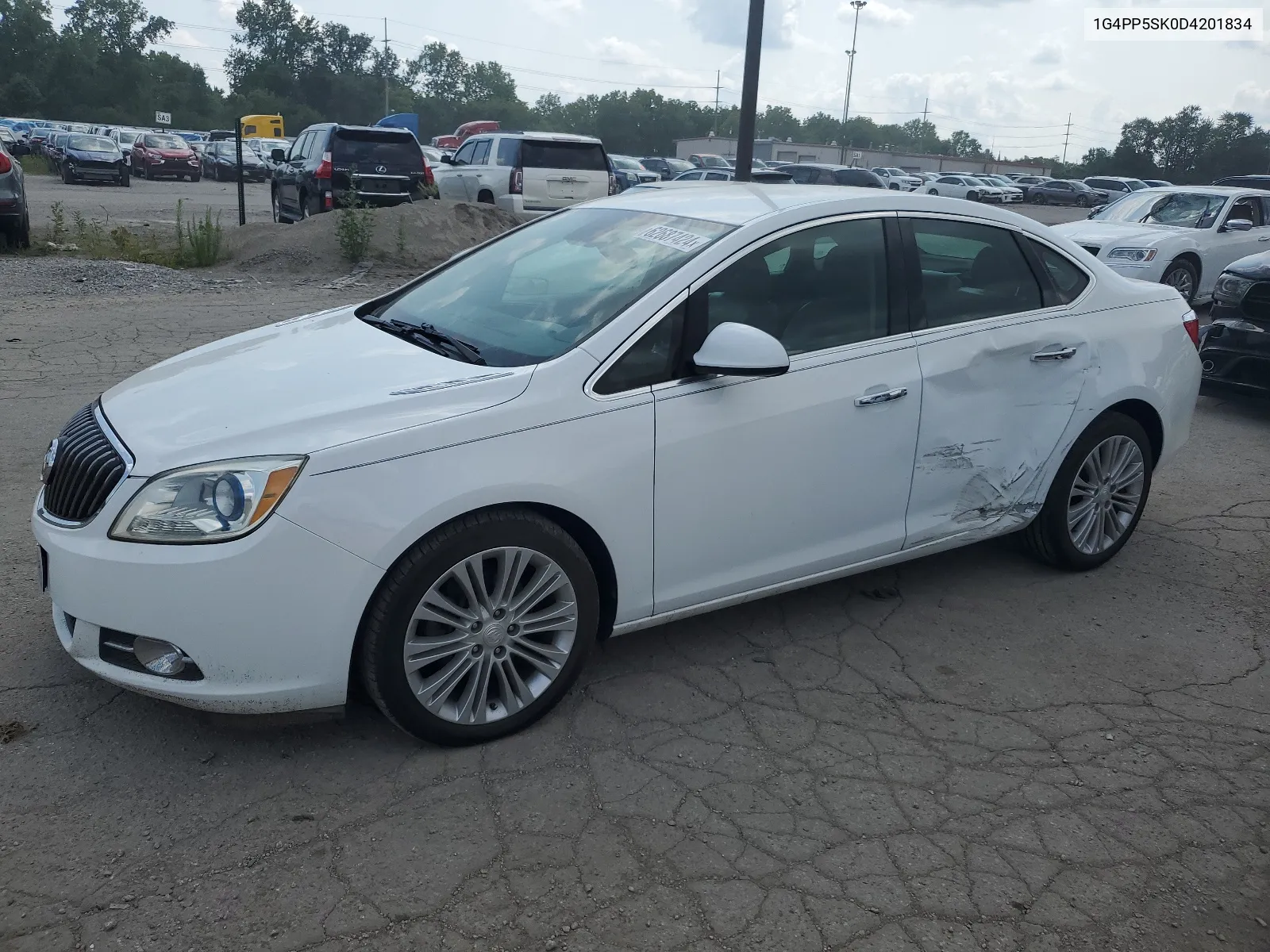 2013 Buick Verano VIN: 1G4PP5SK0D4201834 Lot: 62687424