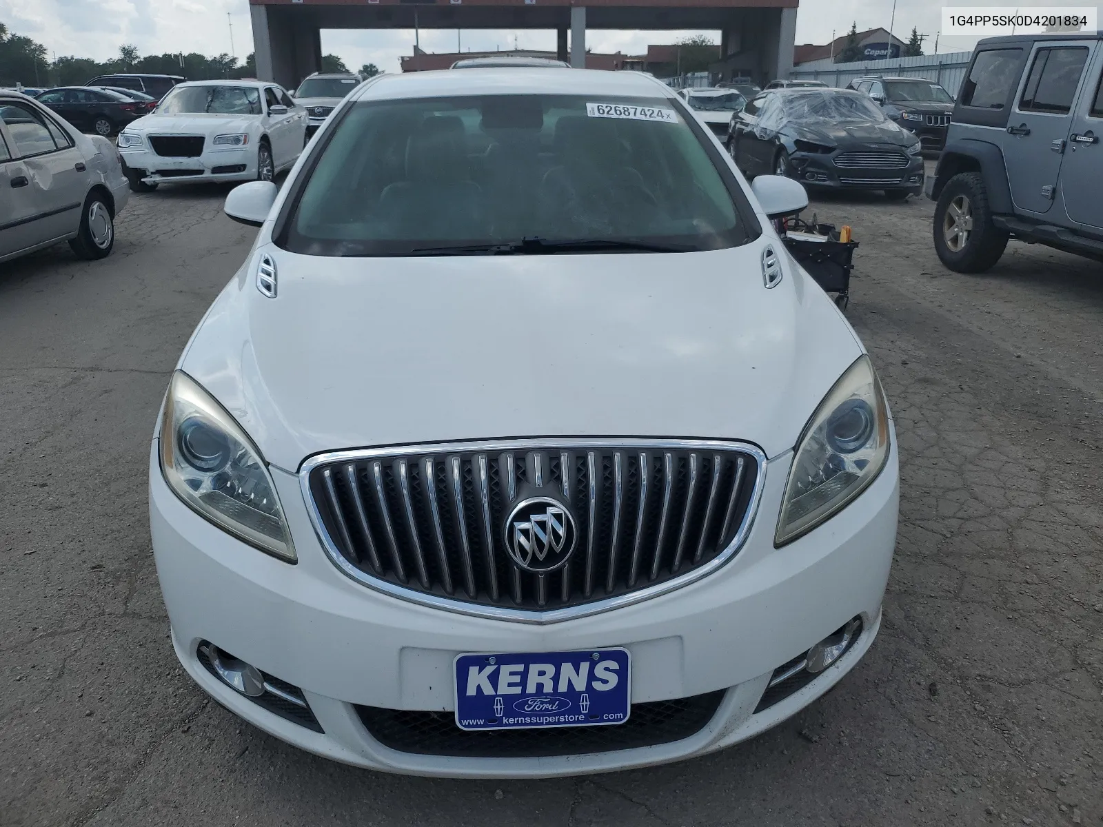 2013 Buick Verano VIN: 1G4PP5SK0D4201834 Lot: 62687424