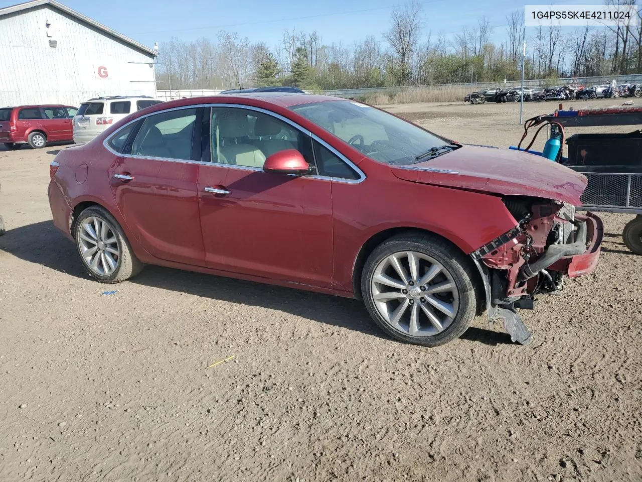 2014 Buick Verano VIN: 1G4PS5SK4E4211024 Lot: 52492574