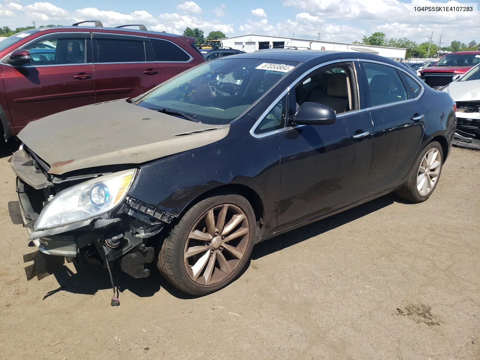 2014 Buick Verano VIN: 1G4PS5SK1E4107283 Lot: 57053864