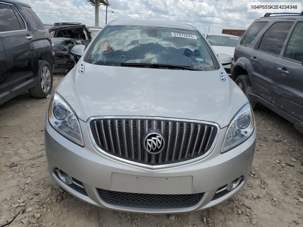 2014 Buick Verano VIN: 1G4PS5SK2E4234348 Lot: 57972694