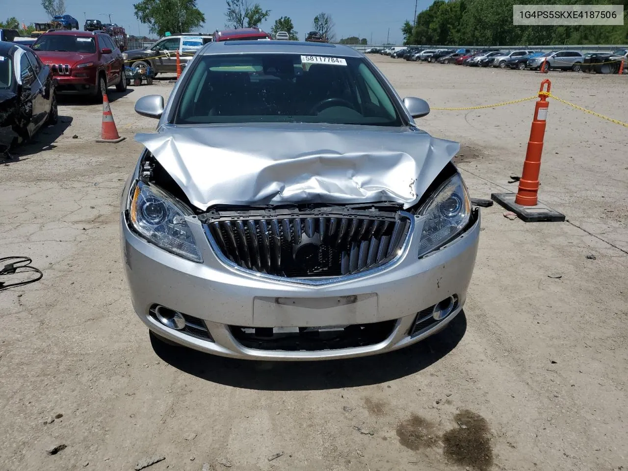 2014 Buick Verano VIN: 1G4PS5SKXE4187506 Lot: 58117784