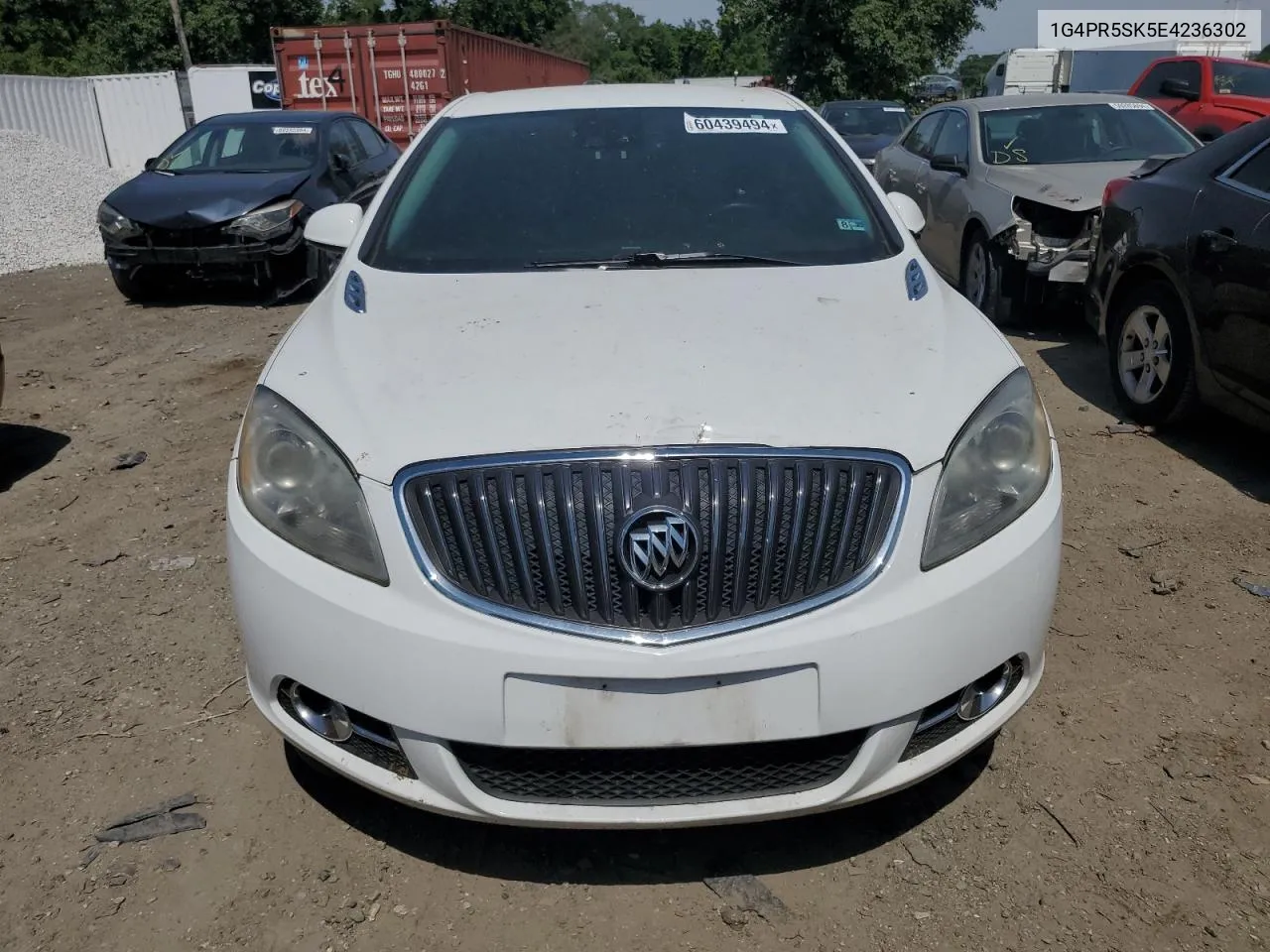 2014 Buick Verano Convenience VIN: 1G4PR5SK5E4236302 Lot: 60439494