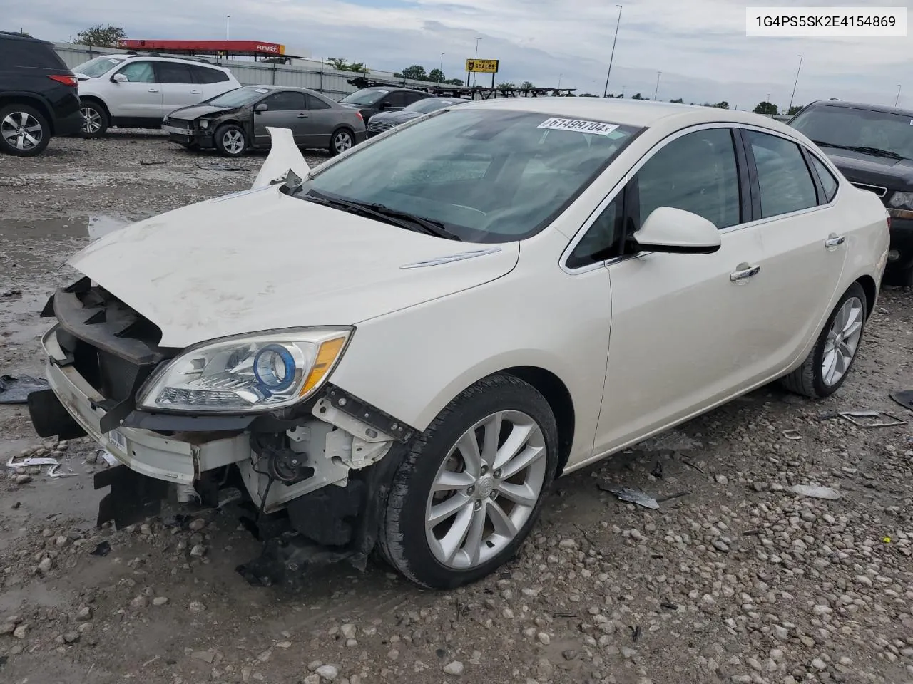 2014 Buick Verano VIN: 1G4PS5SK2E4154869 Lot: 61499704