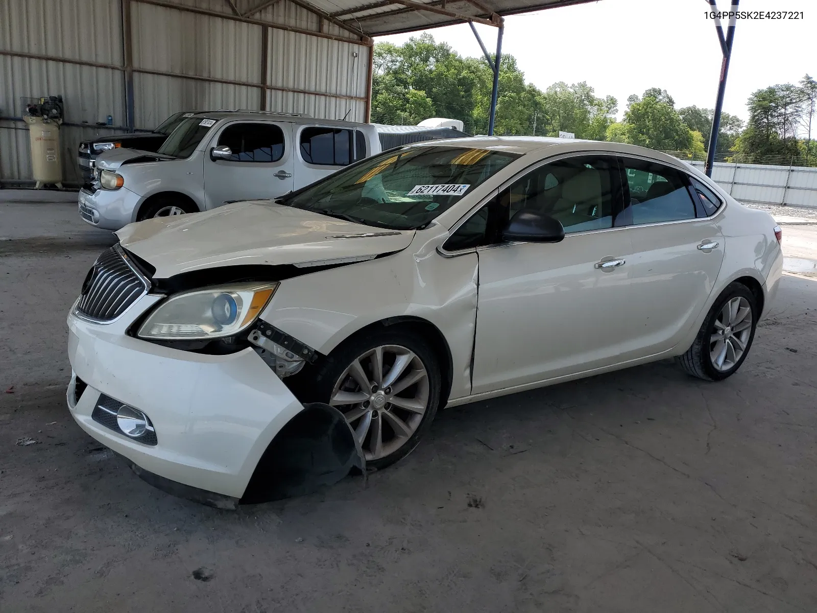 2014 Buick Verano VIN: 1G4PP5SK2E4237221 Lot: 62117404