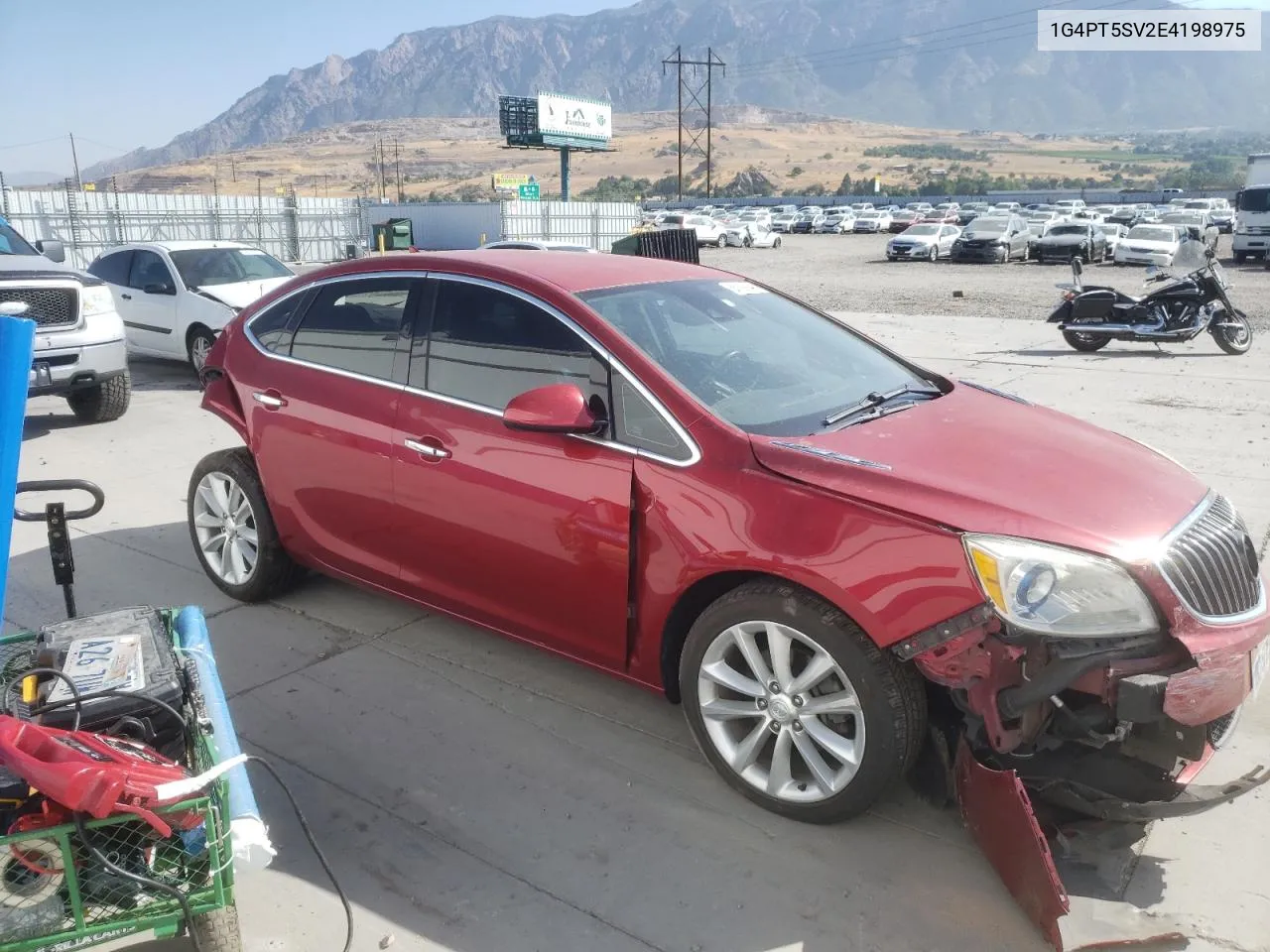 2014 Buick Verano Premium VIN: 1G4PT5SV2E4198975 Lot: 66129944