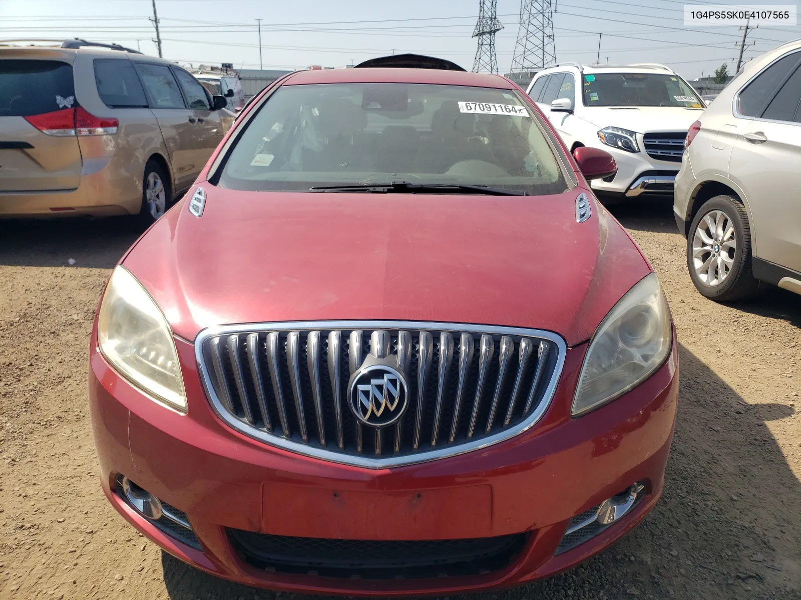 2014 Buick Verano VIN: 1G4PS5SK0E4107565 Lot: 67091164