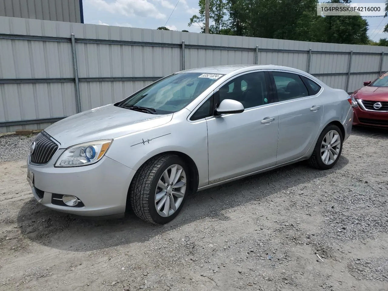 2015 Buick Verano Convenience VIN: 1G4PR5SK8F4216000 Lot: 53521324