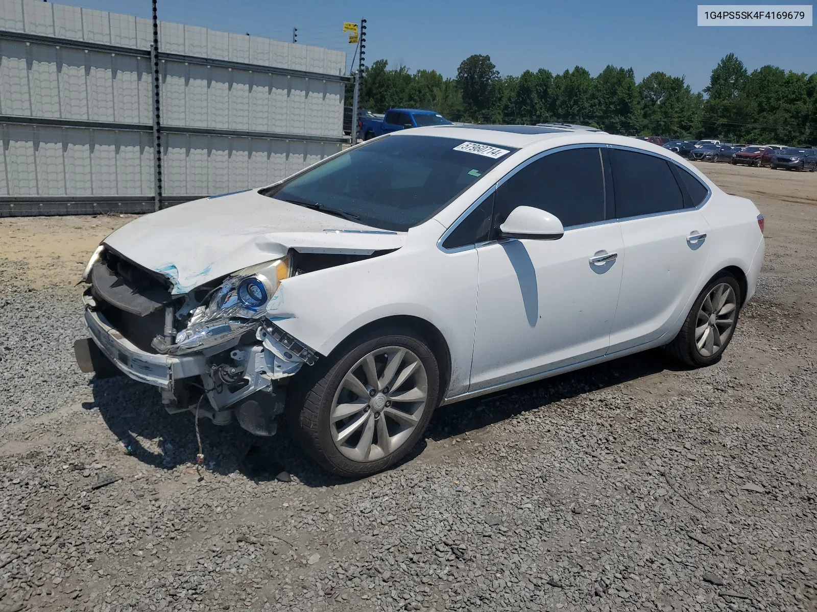 2015 Buick Verano VIN: 1G4PS5SK4F4169679 Lot: 57960714