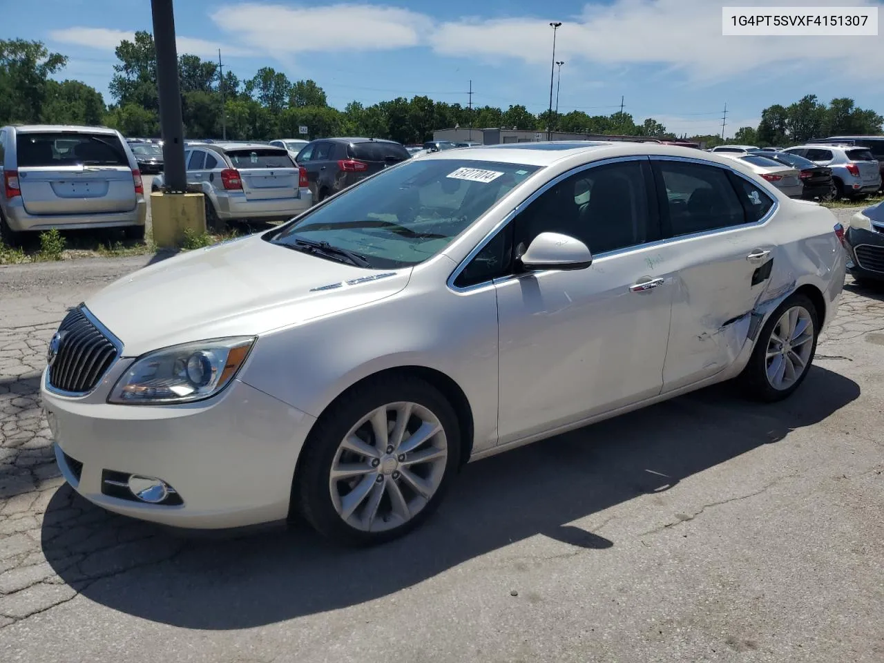 2015 Buick Verano Premium VIN: 1G4PT5SVXF4151307 Lot: 61277014