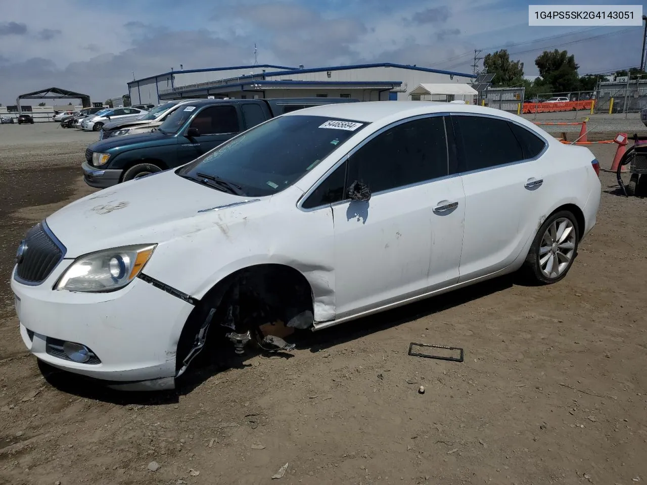 2016 Buick Verano VIN: 1G4PS5SK2G4143051 Lot: 54465694