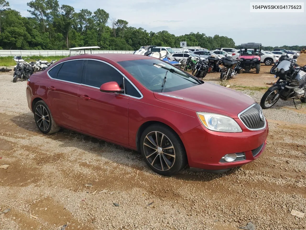 2016 Buick Verano Sport Touring VIN: 1G4PW5SKXG4175623 Lot: 57948474