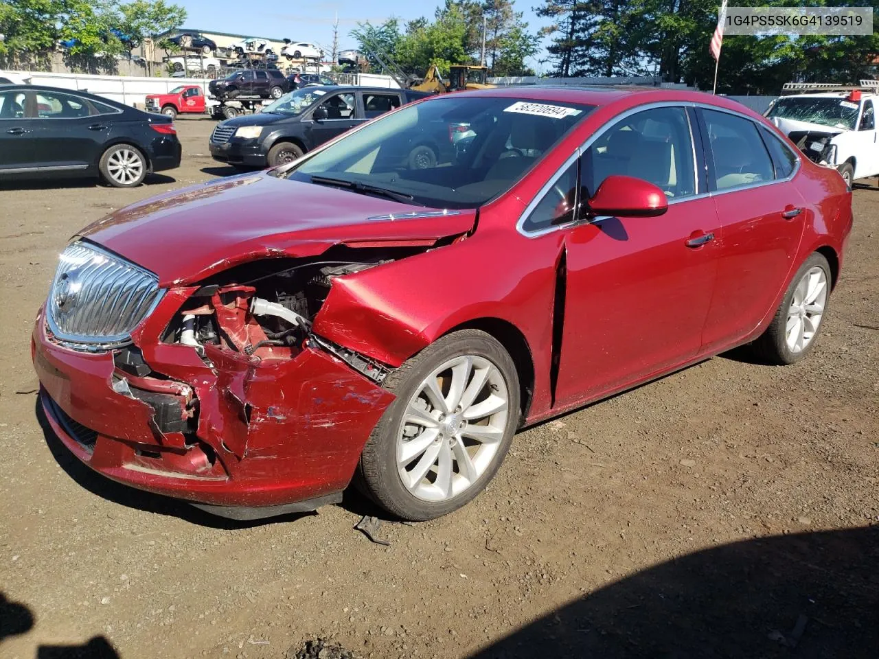 2016 Buick Verano VIN: 1G4PS5SK6G4139519 Lot: 58220694