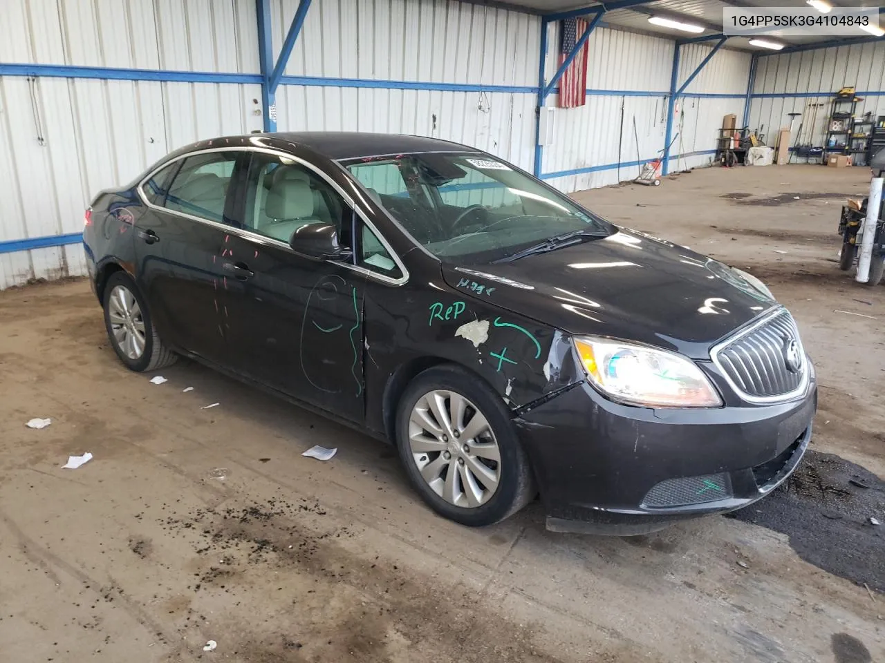 2016 Buick Verano VIN: 1G4PP5SK3G4104843 Lot: 58225534