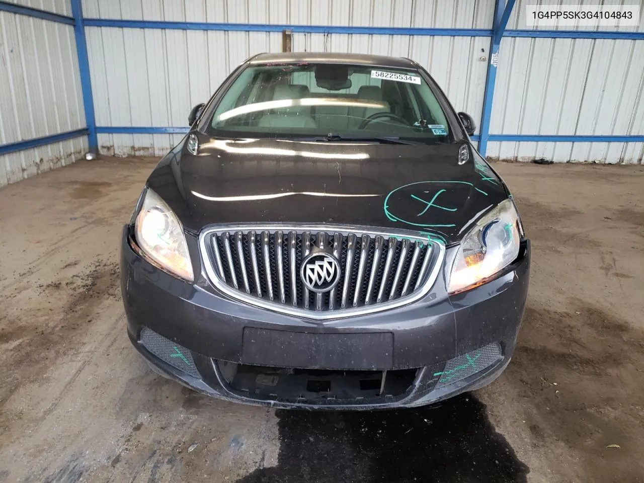 2016 Buick Verano VIN: 1G4PP5SK3G4104843 Lot: 58225534