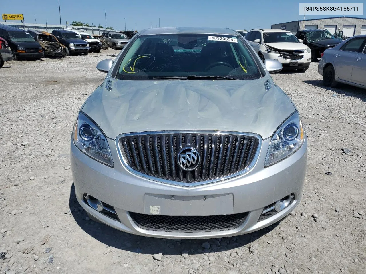 2016 Buick Verano VIN: 1G4PS5SK8G4185711 Lot: 58320854