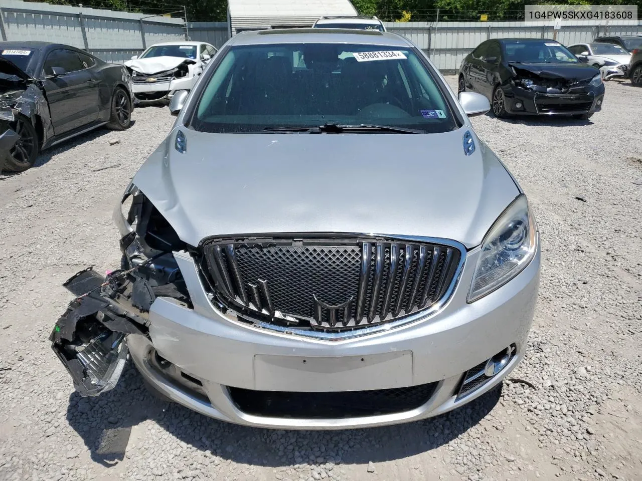 2016 Buick Verano Sport Touring VIN: 1G4PW5SKXG4183608 Lot: 58881334