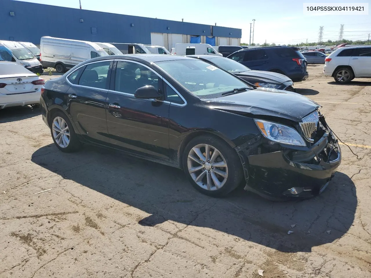 2016 Buick Verano VIN: 1G4PS5SKXG4119421 Lot: 59048674