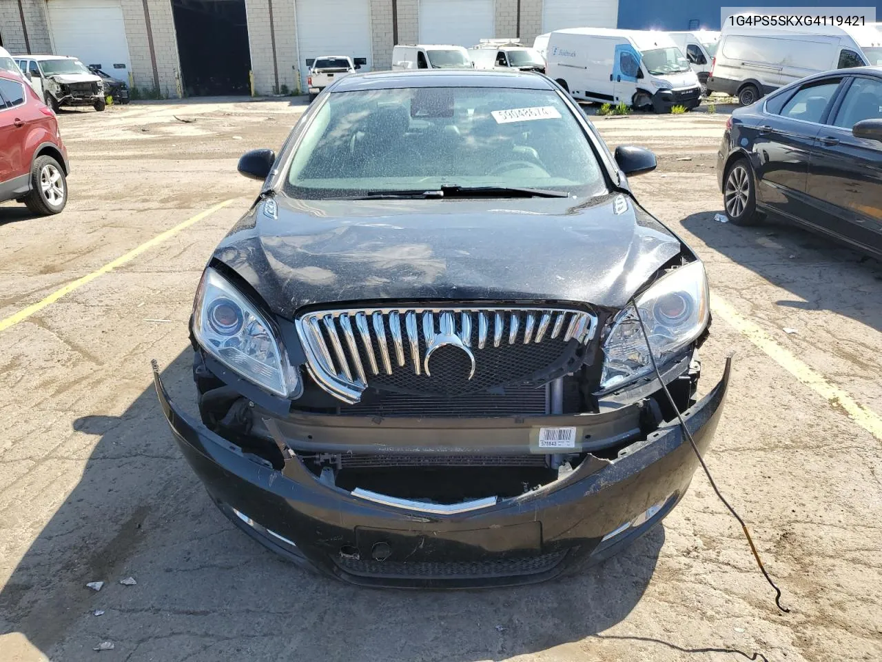 2016 Buick Verano VIN: 1G4PS5SKXG4119421 Lot: 59048674