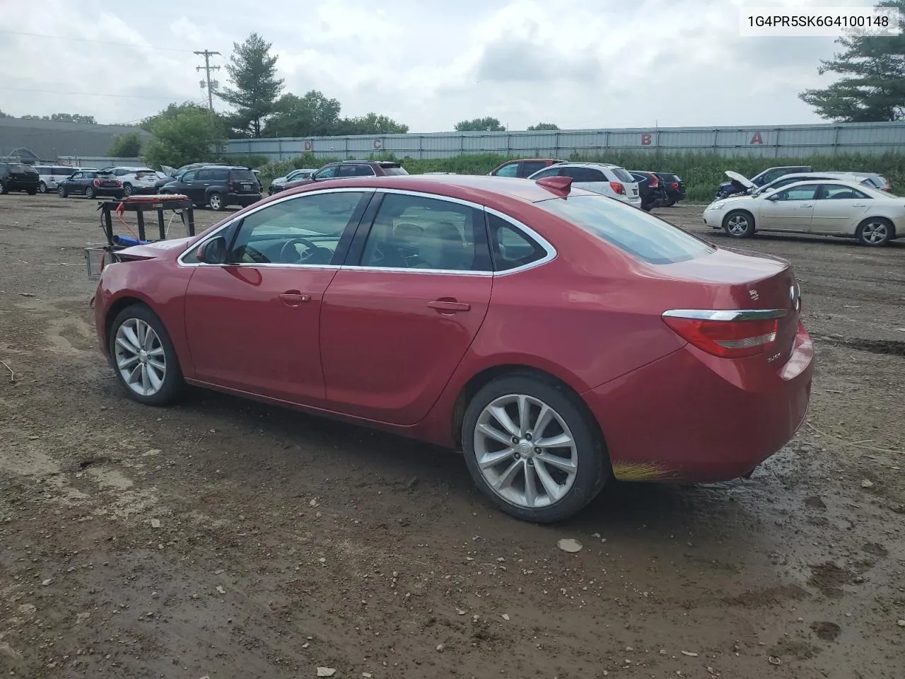 2016 Buick Verano Convenience VIN: 1G4PR5SK6G4100148 Lot: 59458764