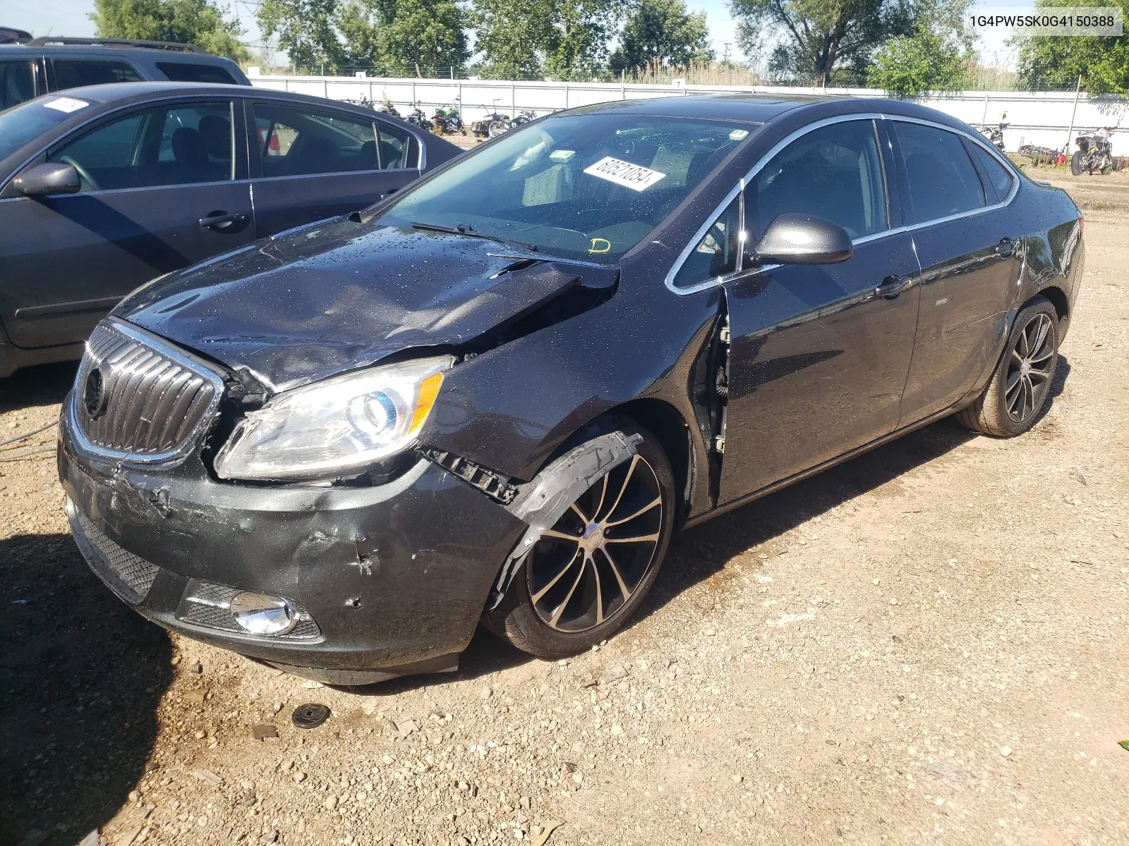 2016 Buick Verano Sport Touring VIN: 1G4PW5SK0G4150388 Lot: 60521054