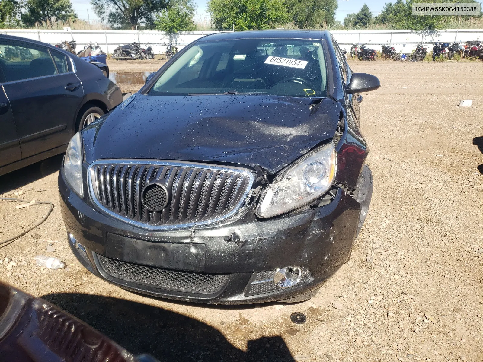 2016 Buick Verano Sport Touring VIN: 1G4PW5SK0G4150388 Lot: 60521054