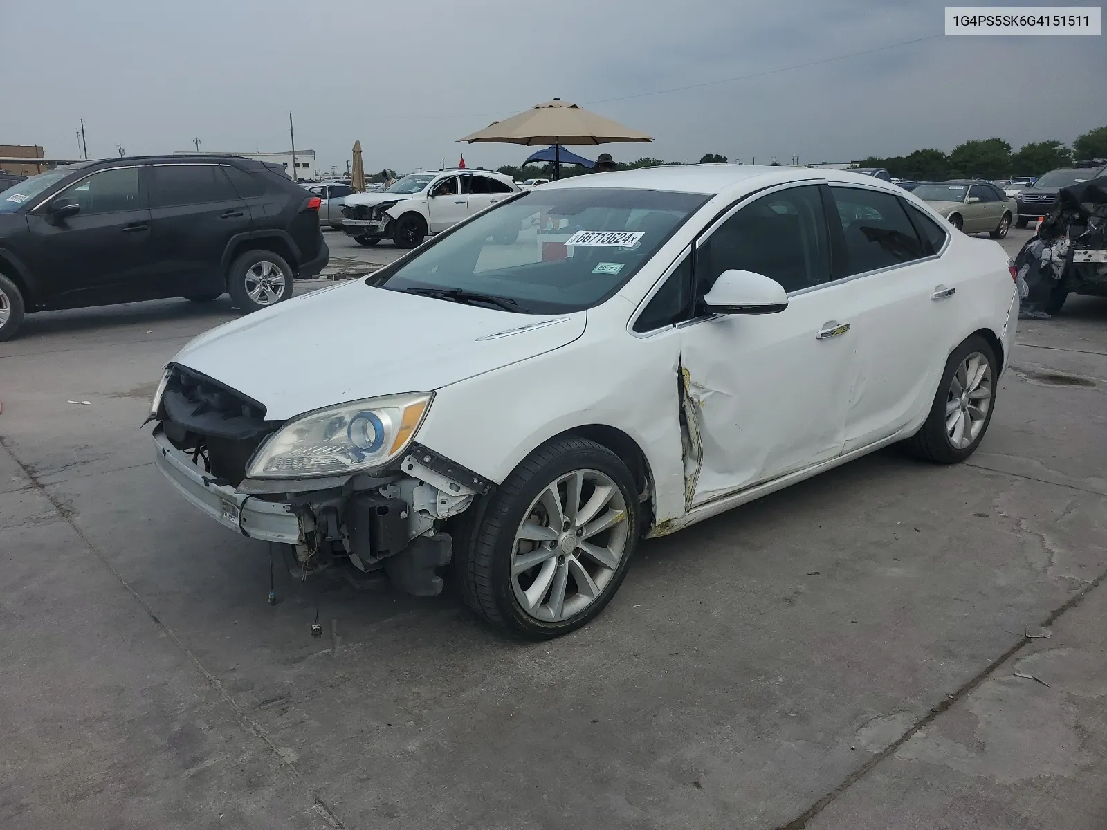 2016 Buick Verano VIN: 1G4PS5SK6G4151511 Lot: 66713624