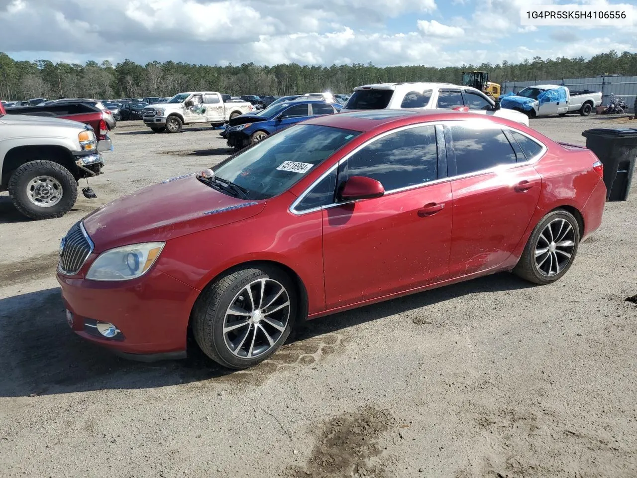 2017 Buick Verano Sport Touring VIN: 1G4PR5SK5H4106556 Lot: 45716984