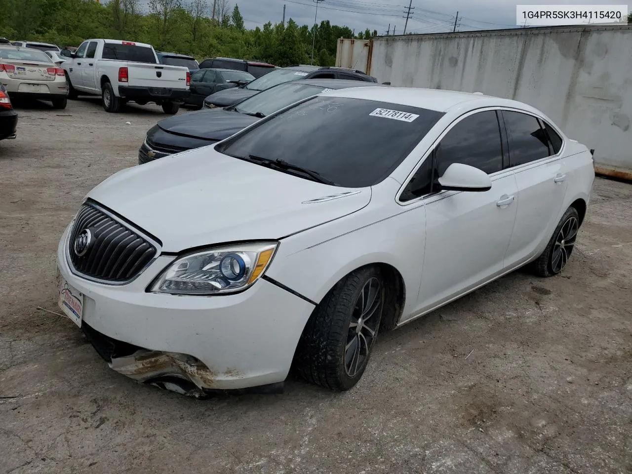 1G4PR5SK3H4115420 2017 Buick Verano Sport Touring