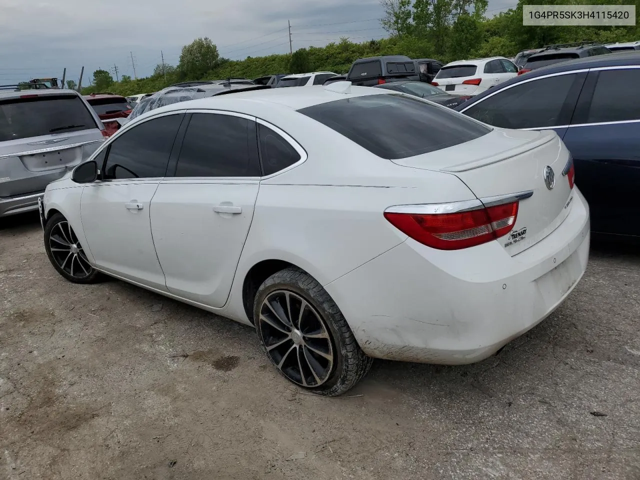 1G4PR5SK3H4115420 2017 Buick Verano Sport Touring