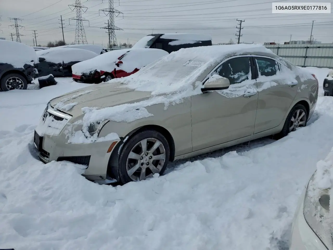 1G6AG5RX9E0177816 2014 Cadillac Ats
