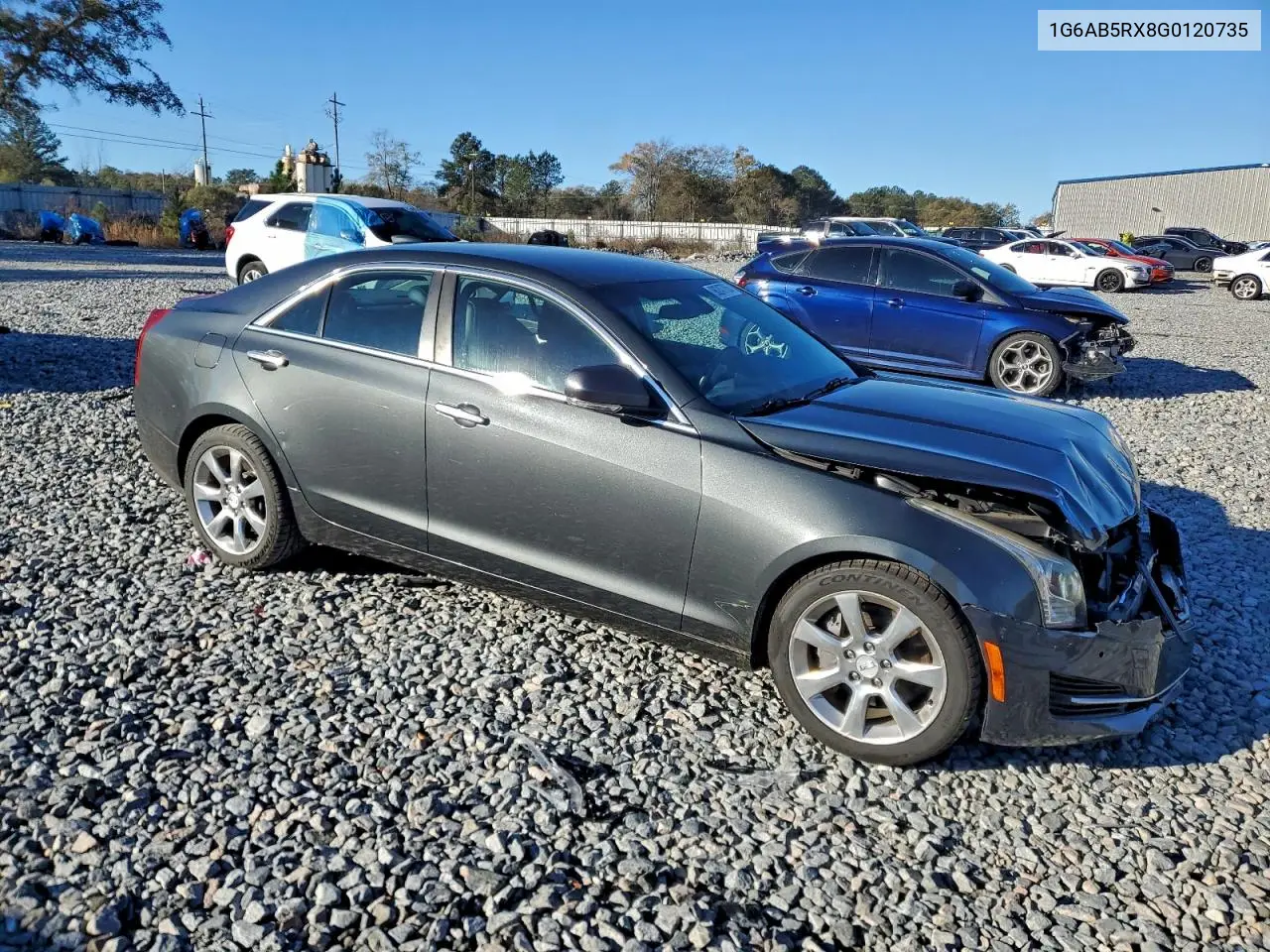1G6AB5RX8G0120735 2016 Cadillac Ats Luxury