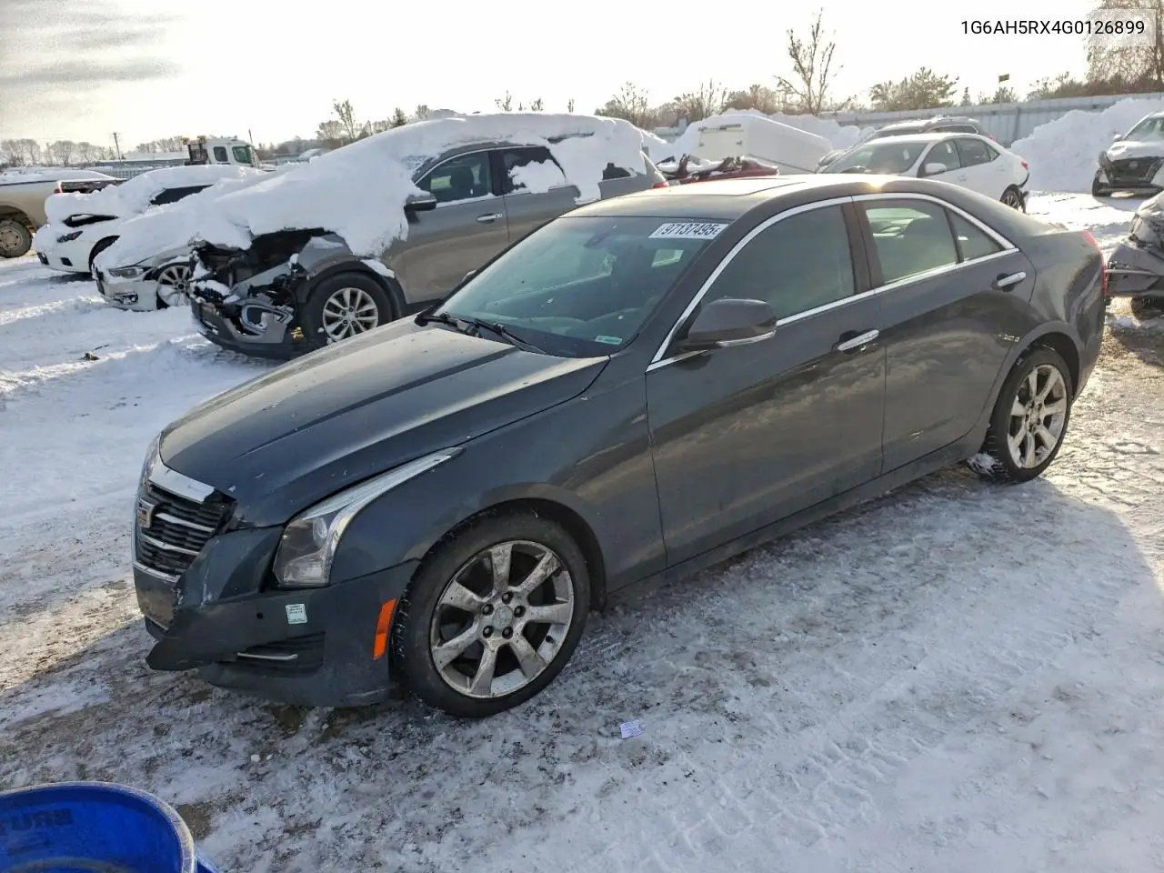 1G6AH5RX4G0126899 2016 Cadillac Ats Luxury