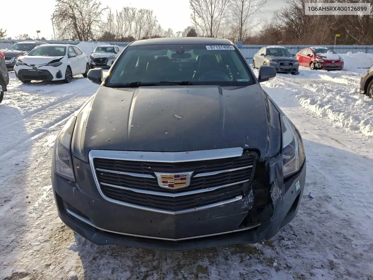 1G6AH5RX4G0126899 2016 Cadillac Ats Luxury