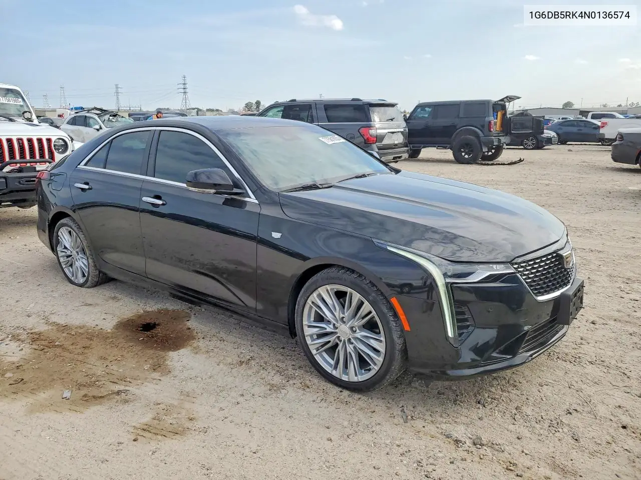 1G6DB5RK4N0136574 2022 Cadillac Ct4 Premium Luxury