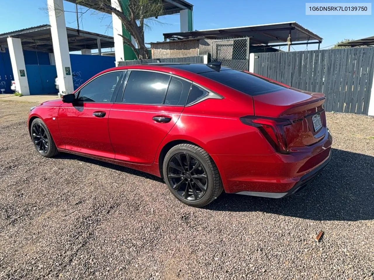 1G6DN5RK7L0139750 2020 Cadillac Ct5 Premium Luxury