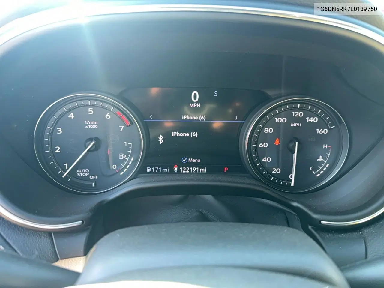 1G6DN5RK7L0139750 2020 Cadillac Ct5 Premium Luxury