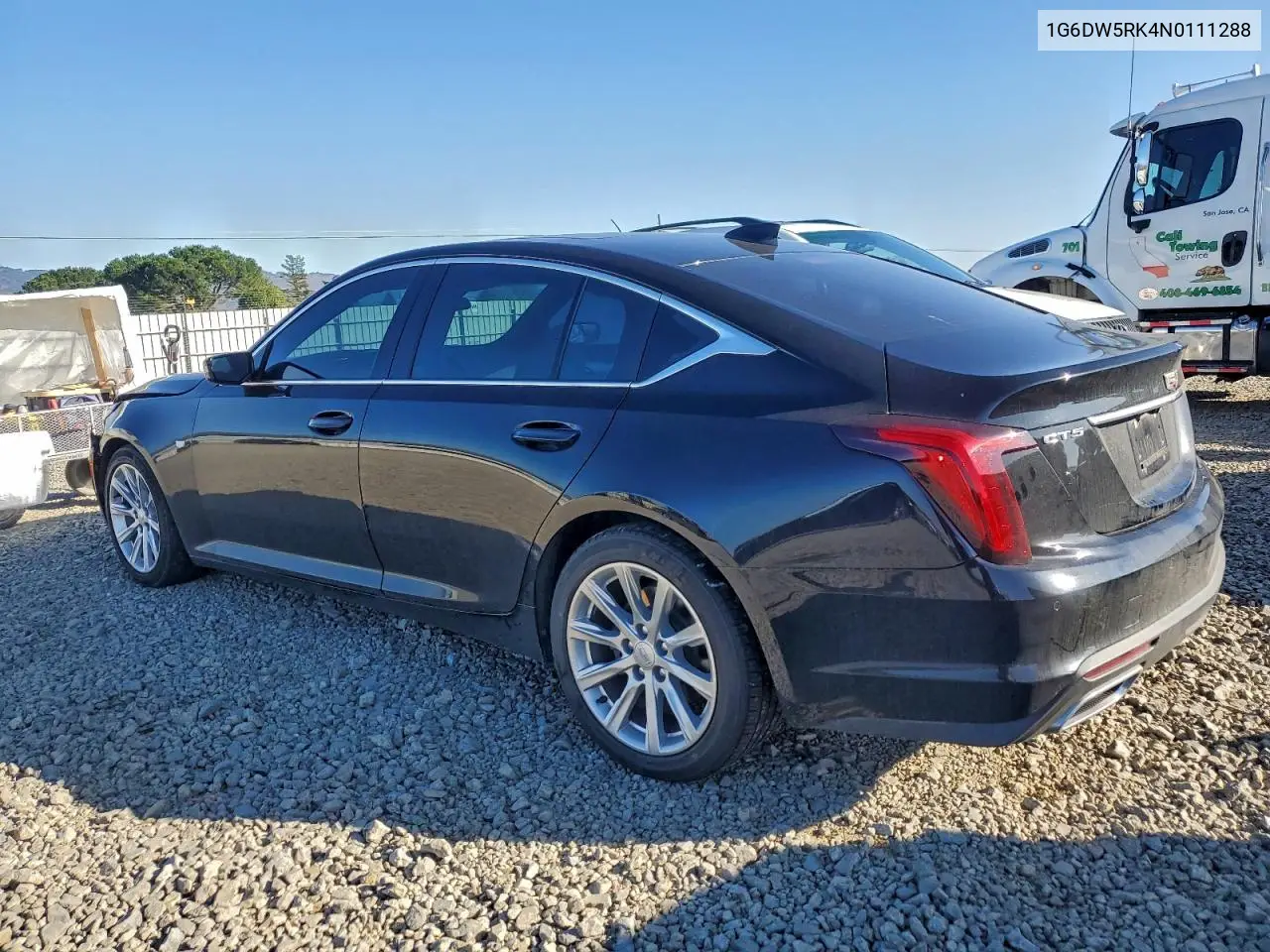 1G6DW5RK4N0111288 2022 Cadillac Ct5 Luxury