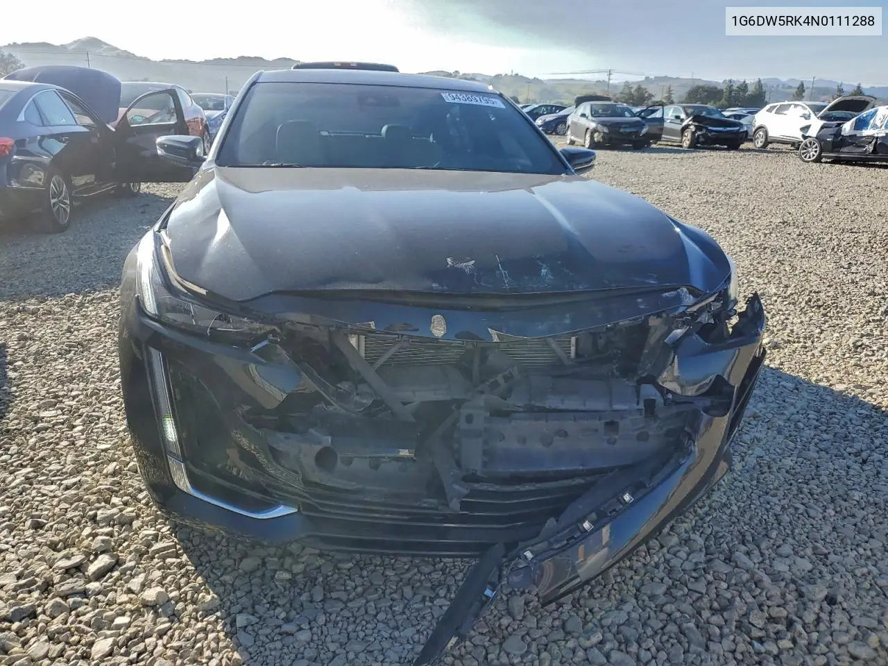 1G6DW5RK4N0111288 2022 Cadillac Ct5 Luxury