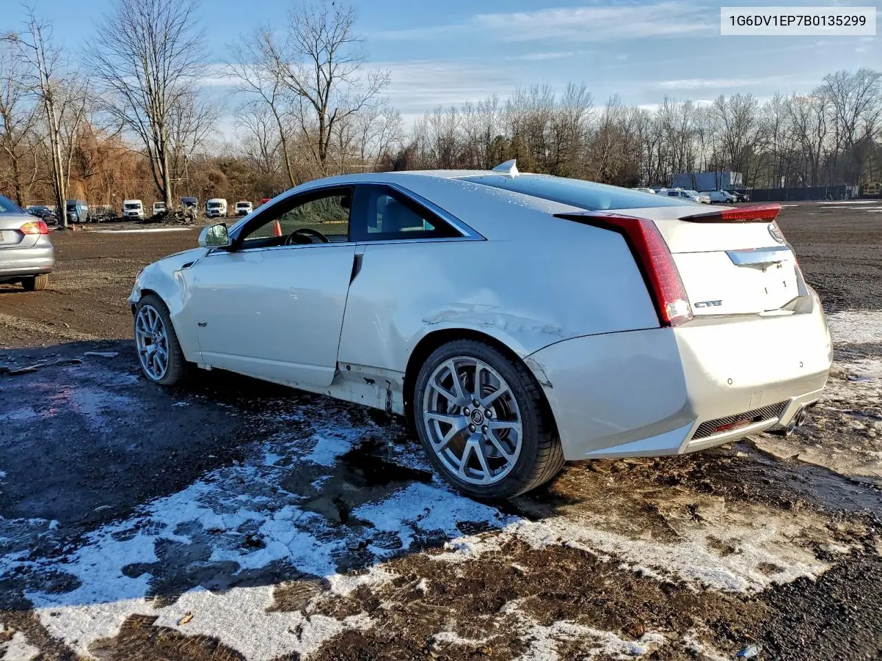 1G6DV1EP7B0135299 2011 Cadillac Cts-V