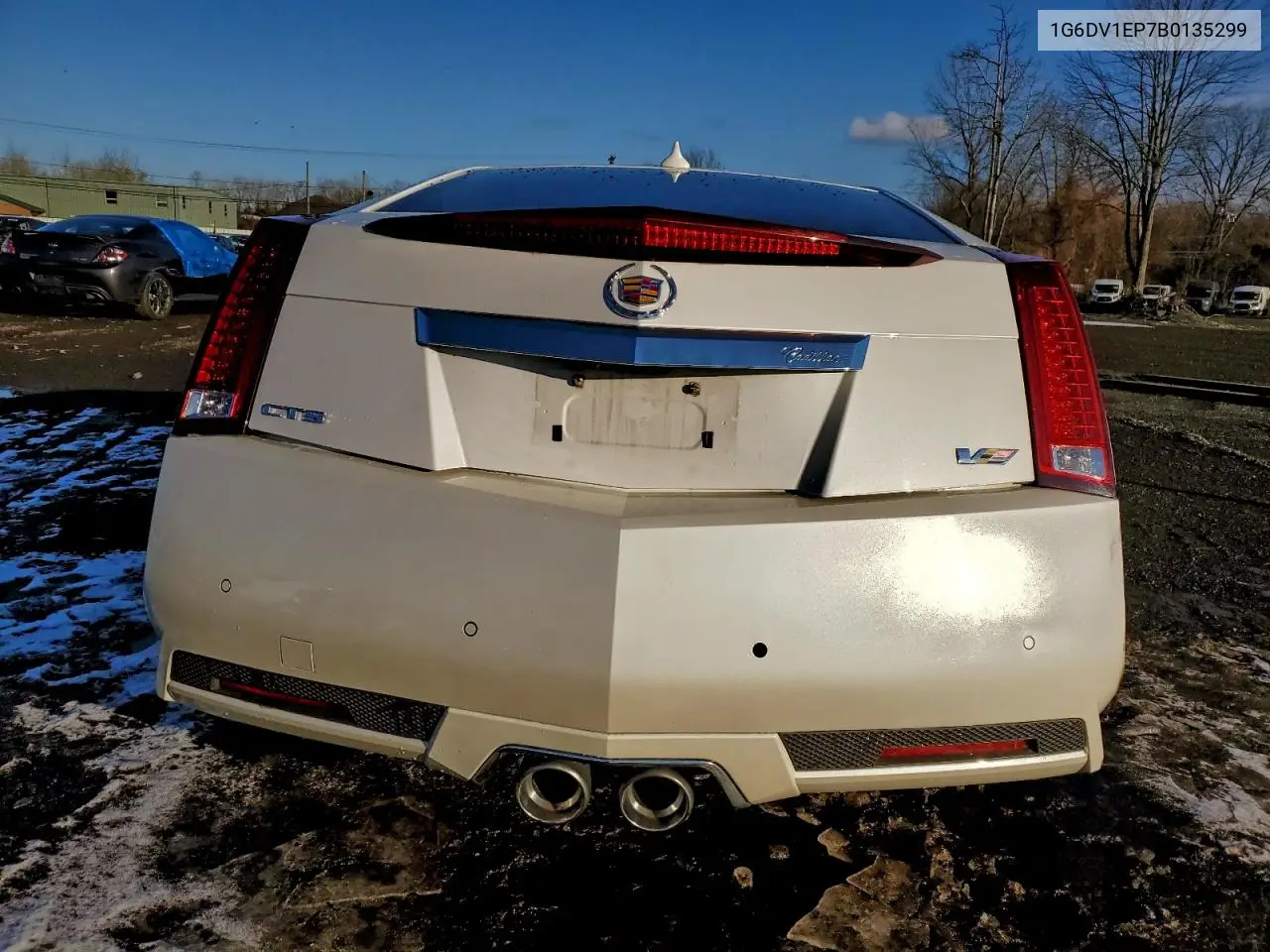 1G6DV1EP7B0135299 2011 Cadillac Cts-V