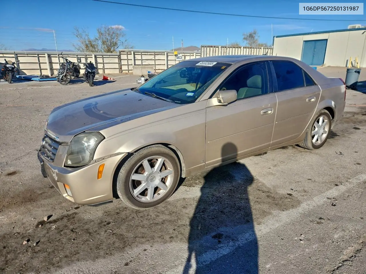 1G6DP567250131987 2005 Cadillac Cts Hi Feature V6