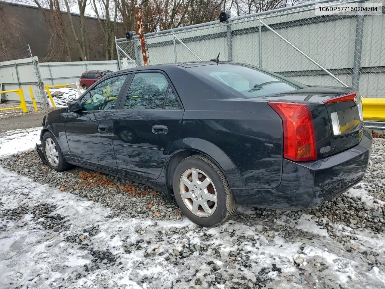 1G6DP577160204704 2006 Cadillac Cts Hi Feature V6