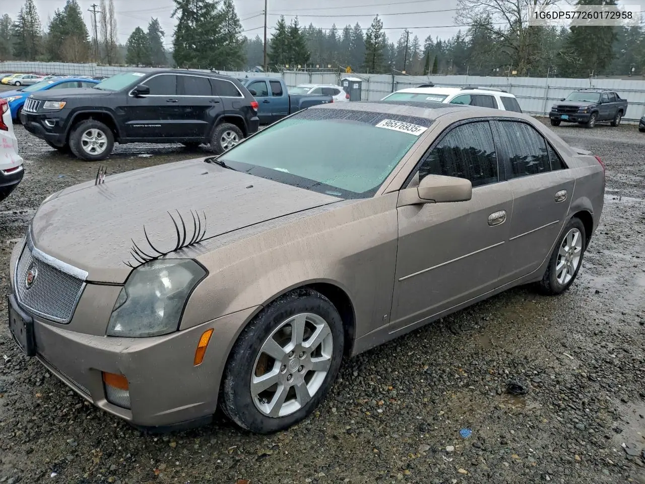 1G6DP577260172958 2006 Cadillac Cts Hi Feature V6