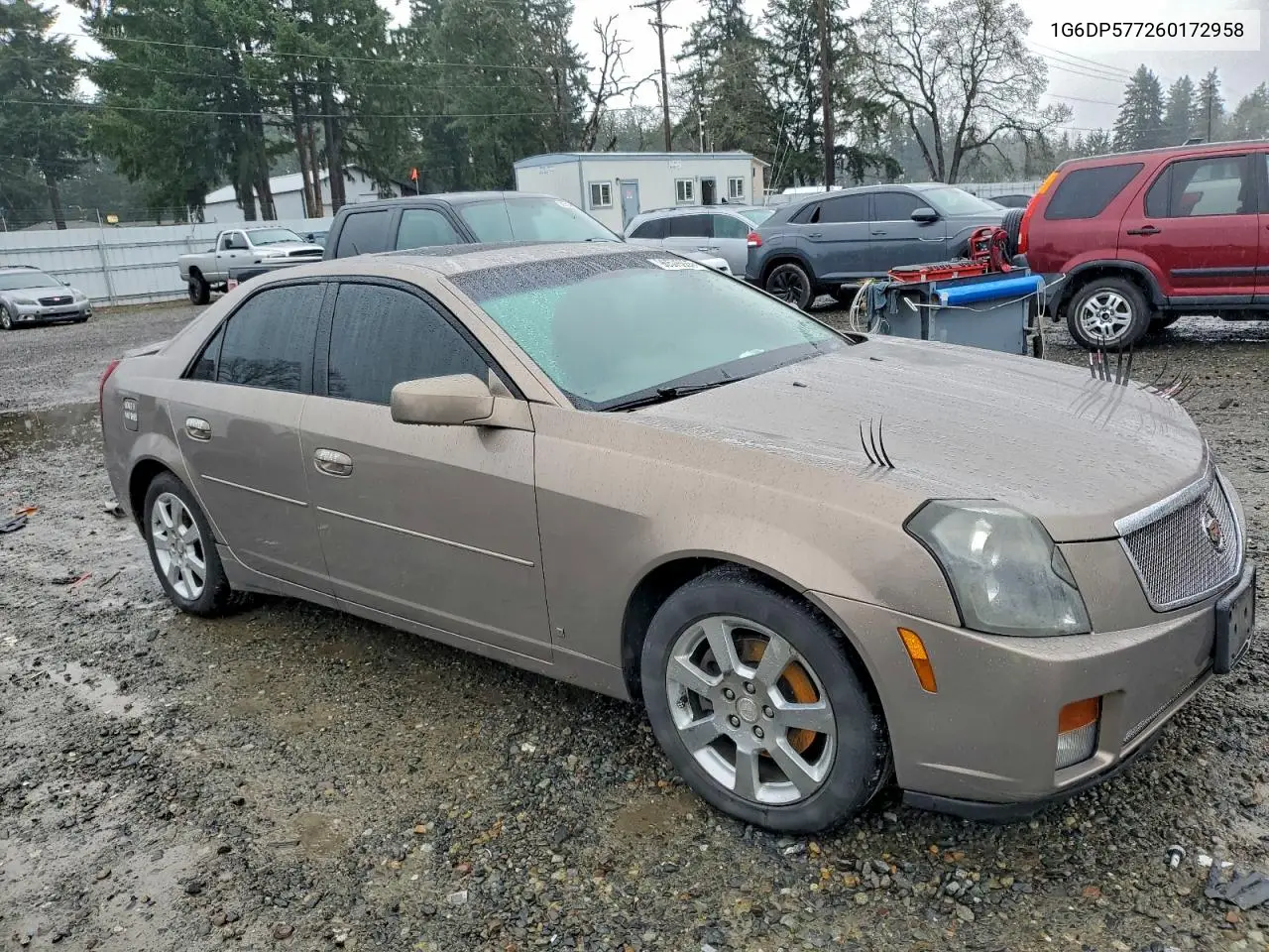 1G6DP577260172958 2006 Cadillac Cts Hi Feature V6