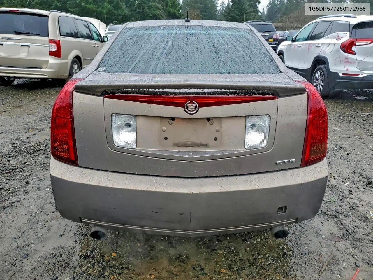 1G6DP577260172958 2006 Cadillac Cts Hi Feature V6