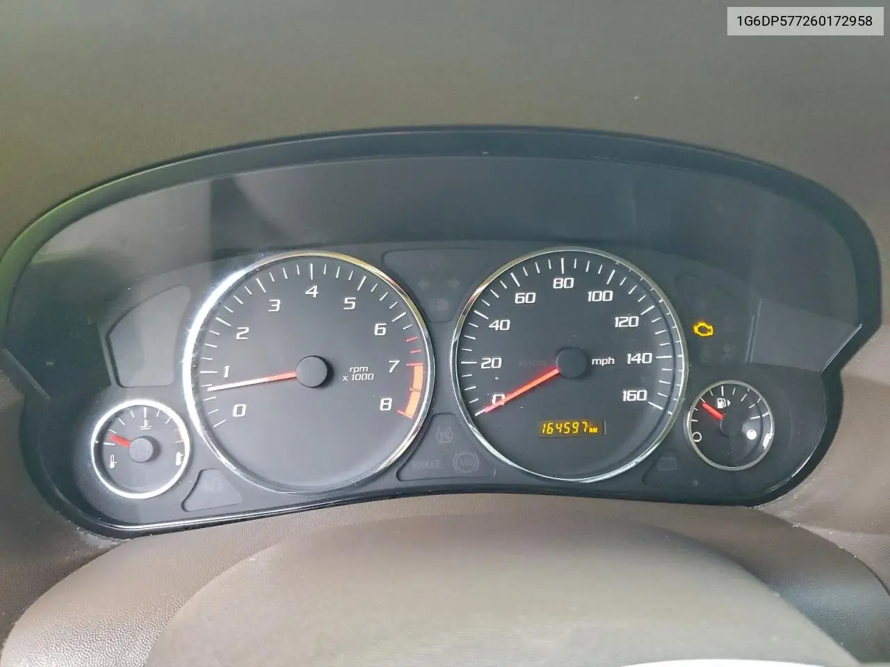 1G6DP577260172958 2006 Cadillac Cts Hi Feature V6